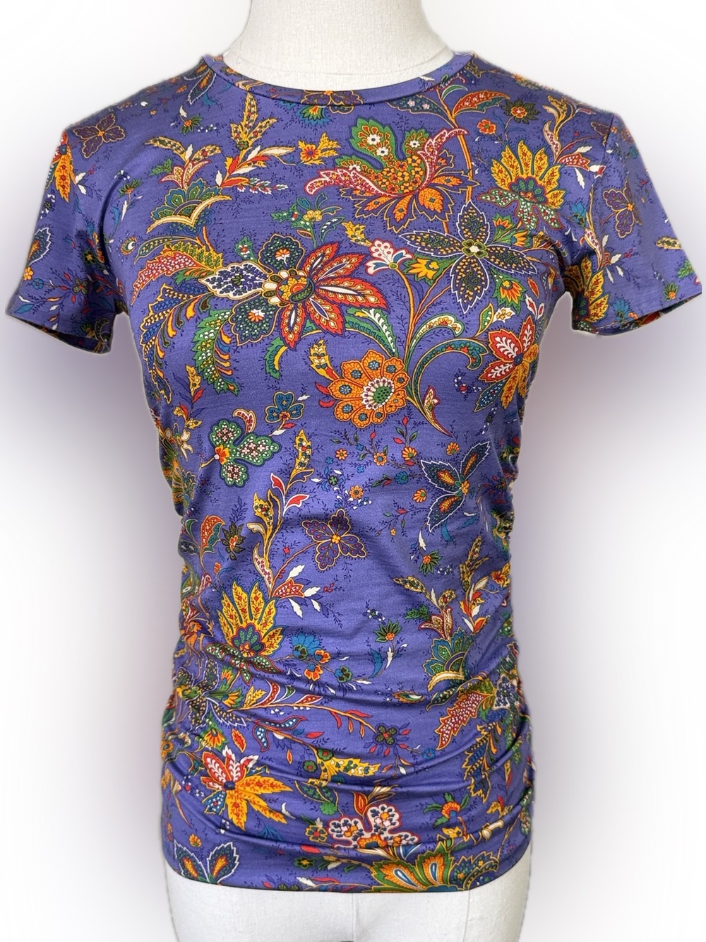 Ralph Lauren Collection paisley stretch silk jersey